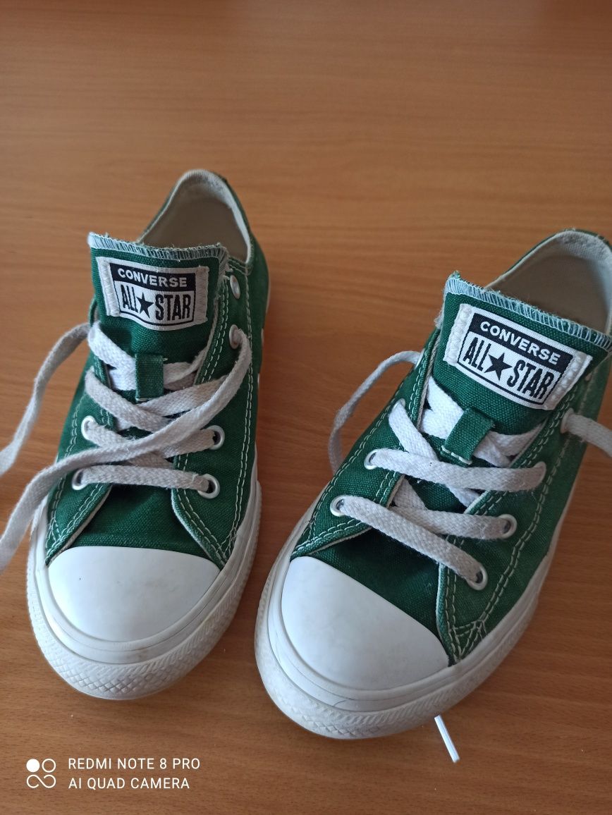 Sapatilhas Converse all star, verdes-tamanho 34