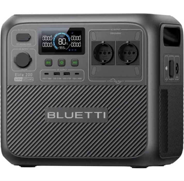 Зарядна станція Bluetti Elite 200 V2 2600W 2073Wh Гарантія 5 років