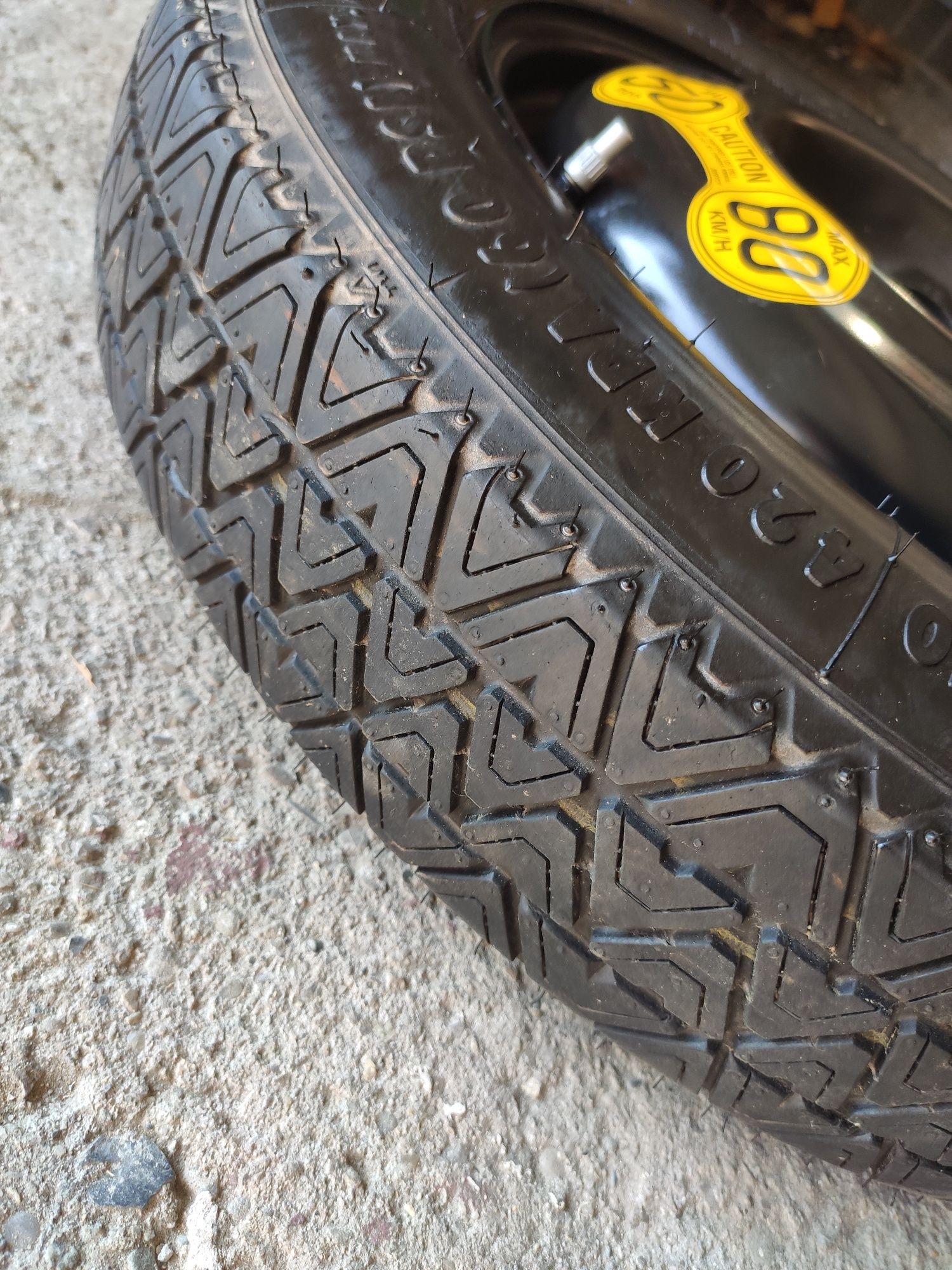 Koło zapasowe/dojazdowe Continental 125/90 R15 4x114,3