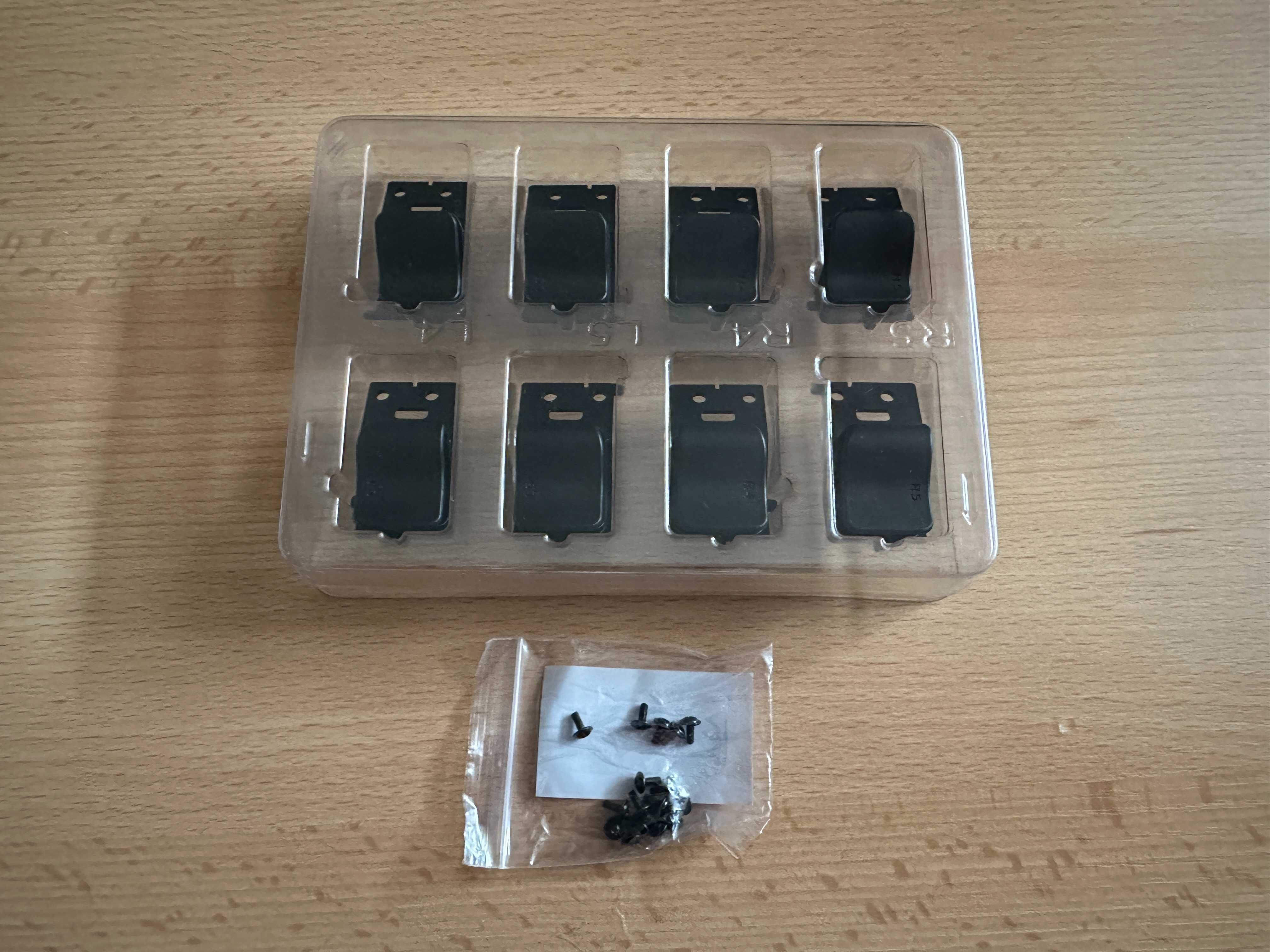 Steam Deck OLED / LCD - Tylne przyciski - Powiększone + Śruby