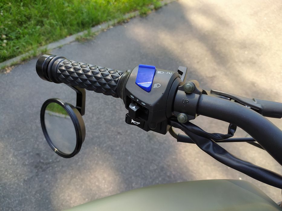 продам мотоцикл Geon Scrambler 250 чорний/зелений  2024