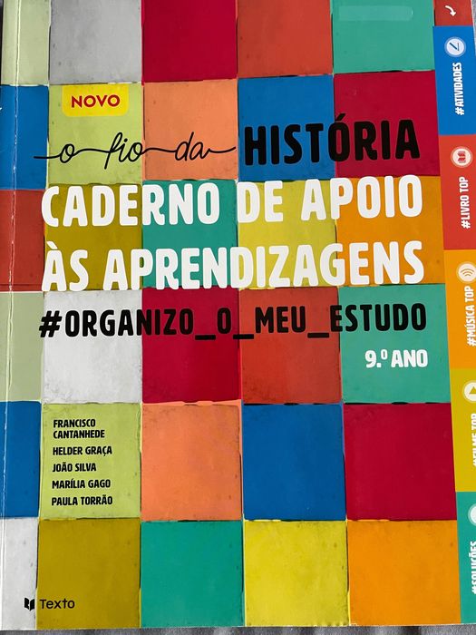 Caderno de atividades história