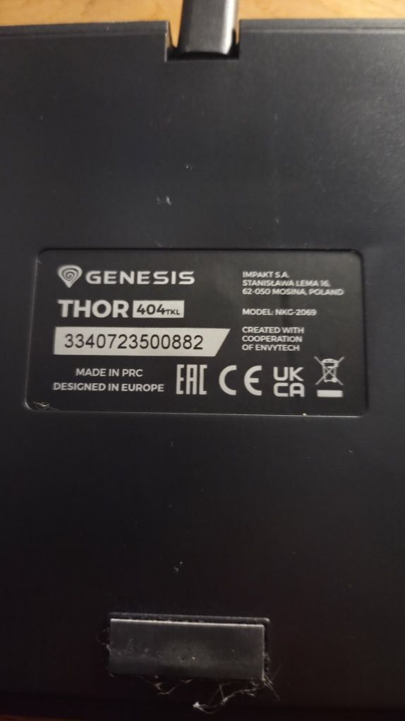Genesis thor 404 tel Gatheron yellow