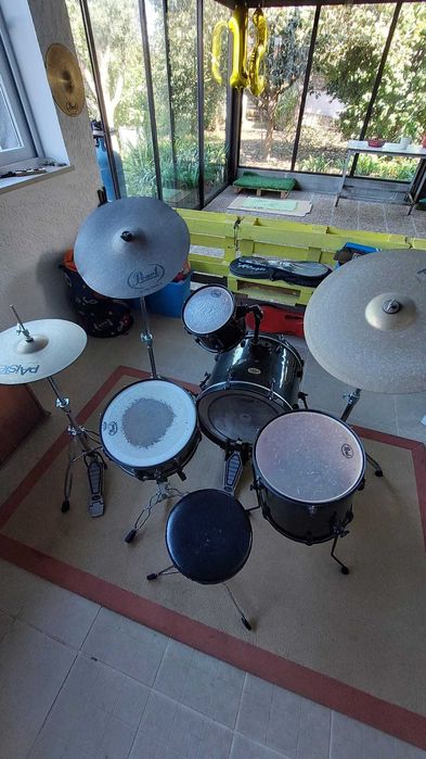 Bateria Pearl Black completa