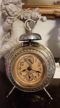 Niemiecko-Brytyjski Budzik firmy UCC - Union Clock Co z 1885 roku