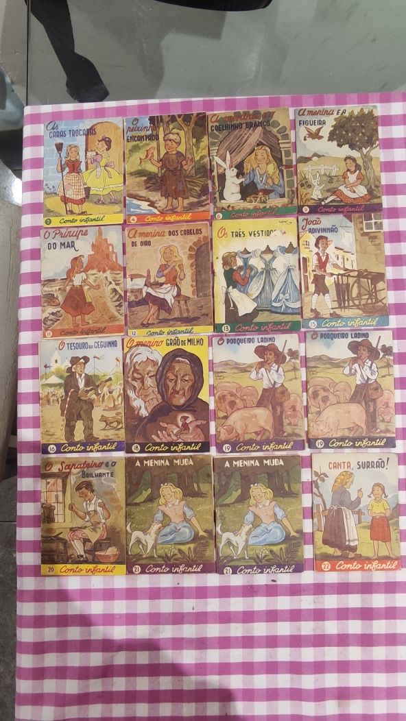 Livros Antigos da Coleção Formiguinha da MAJORA