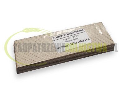 Łopatki do pompy VP76 KEVLAR typ DeLaval do dojarki Alfa Laval