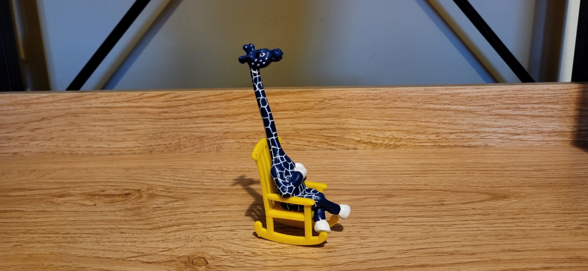 Schleich żyrafa na bujanym fotelu Erika Merck figurka edycja limited