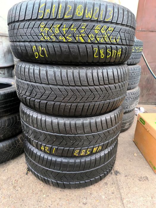 245/45R18 100V Opony Zimowe Zima PIRELLI SOTTOZERO 3 WINTER MO 6mm Legnica ALU-RAD 21r. 245/45