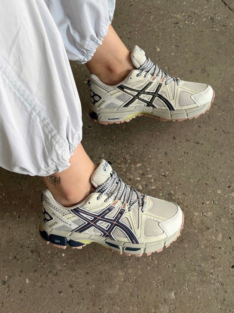 Женские кроссовки asics gel-kahana 8 beige