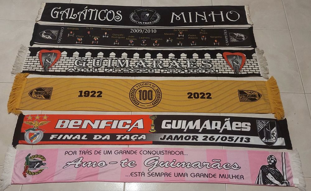 6 cachecois Vitoria de Guimaraes