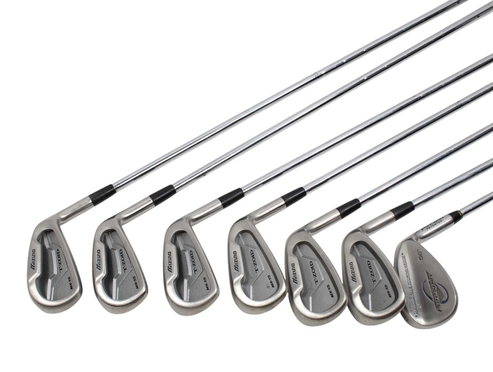 +0,5" Zestaw 5-SW Mizuno MX 15 S-flex kije do golfa golfowe irony