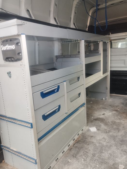 Zabudowa serwisowa regał Opel Vivaro renault Trafic i inne