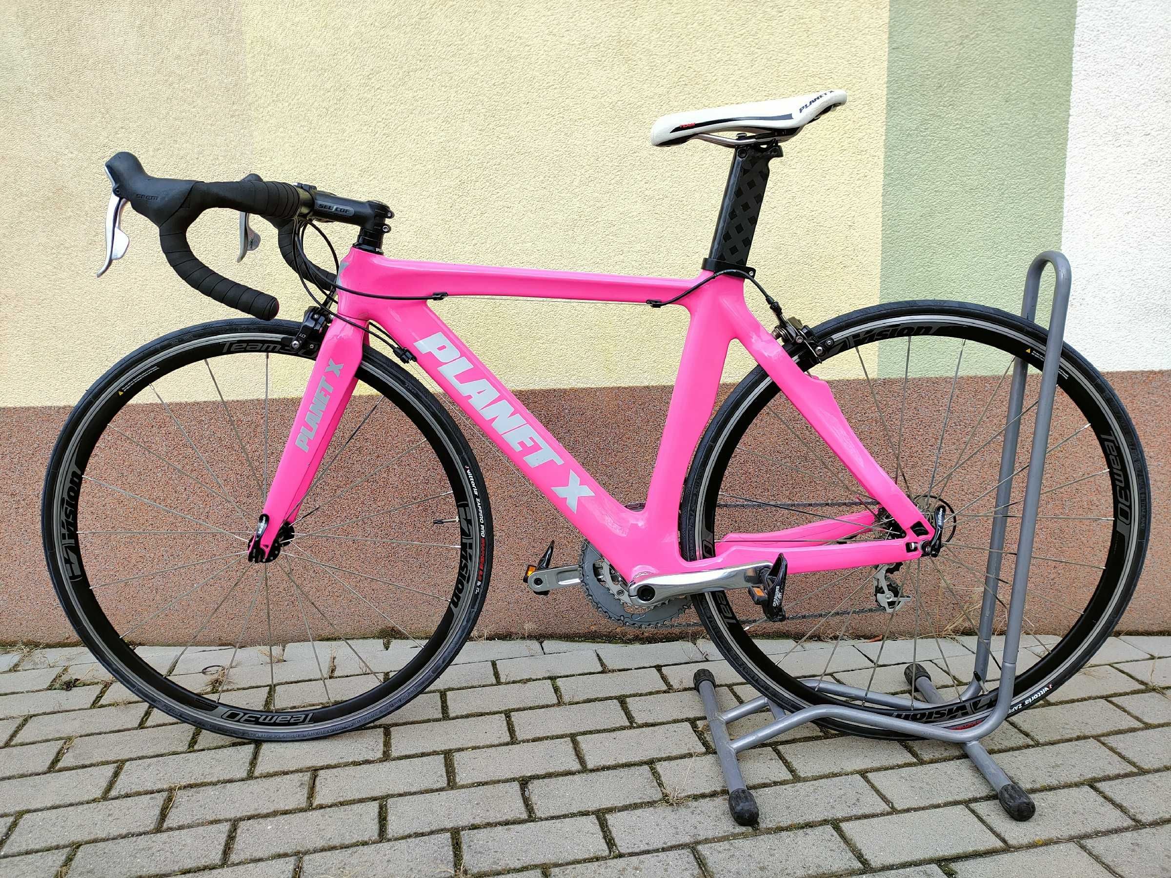 Rower szosowy PLANET X PINK Sram Rival 10s 49 cm