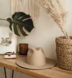 Kapelusz wełna Luck Classy Beige L 59 cm