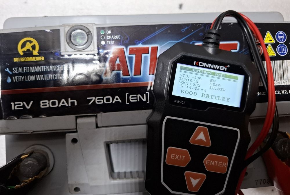 Akumulator 80 Ah 760A