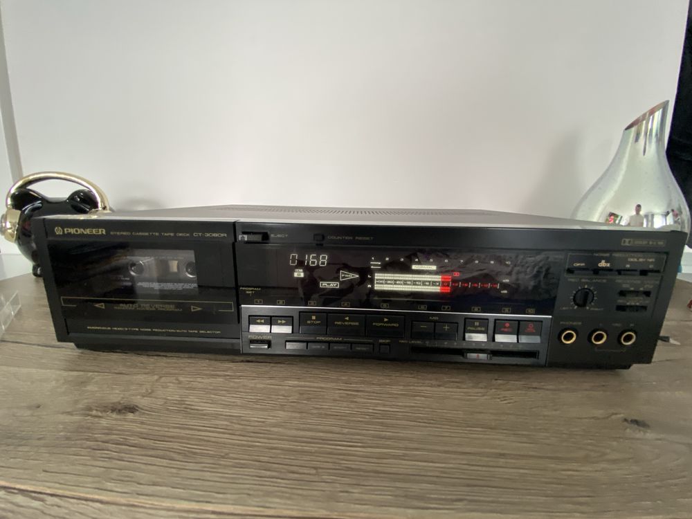 Pioneer CT-3080R z dolby B,C, dbx,autoreverse, music scan, top stan