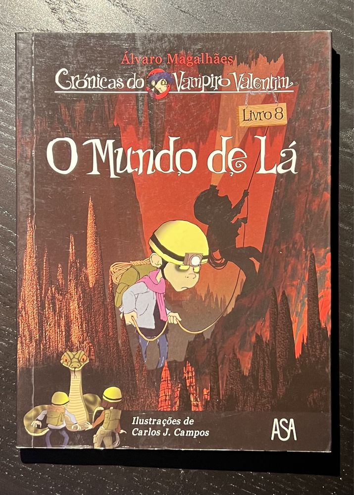 Saga de livros “crónicas do vampiro valentim”