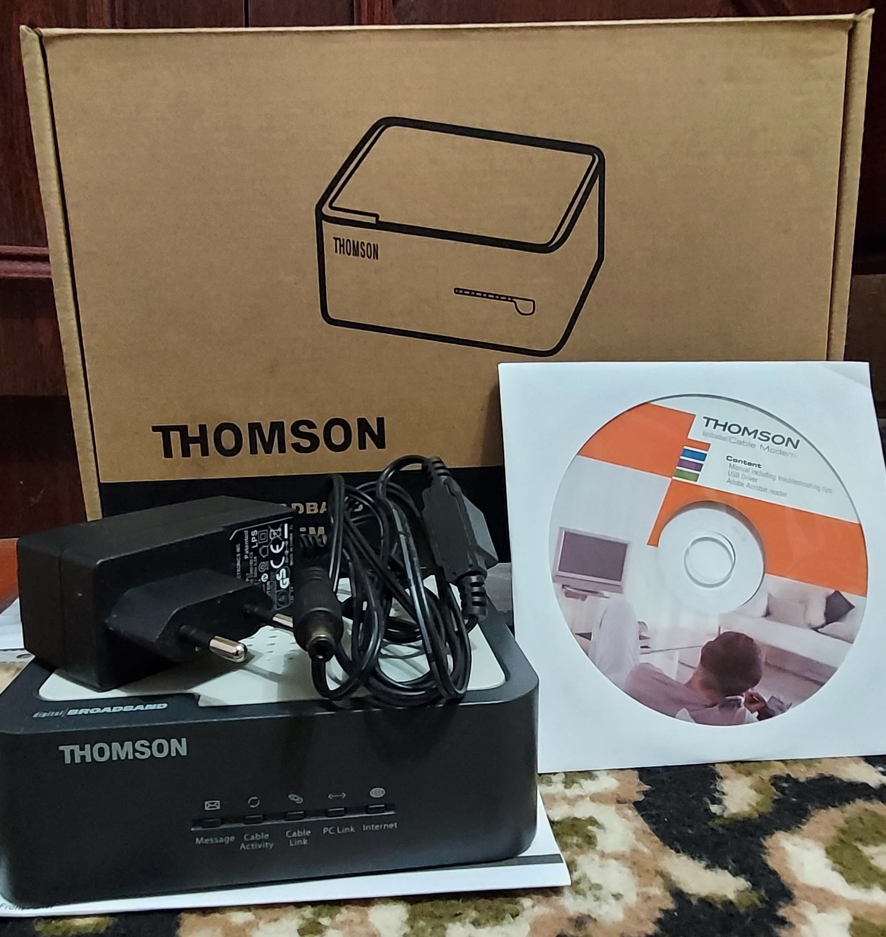 Thomson digital broadband cable modem