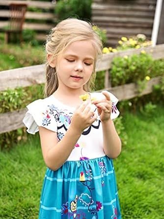 Sukienka Księżniczki Isabela z Encanto + okulary 140Cm