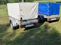 Przyczepka samochodowa lekka do 750 kg dmc
