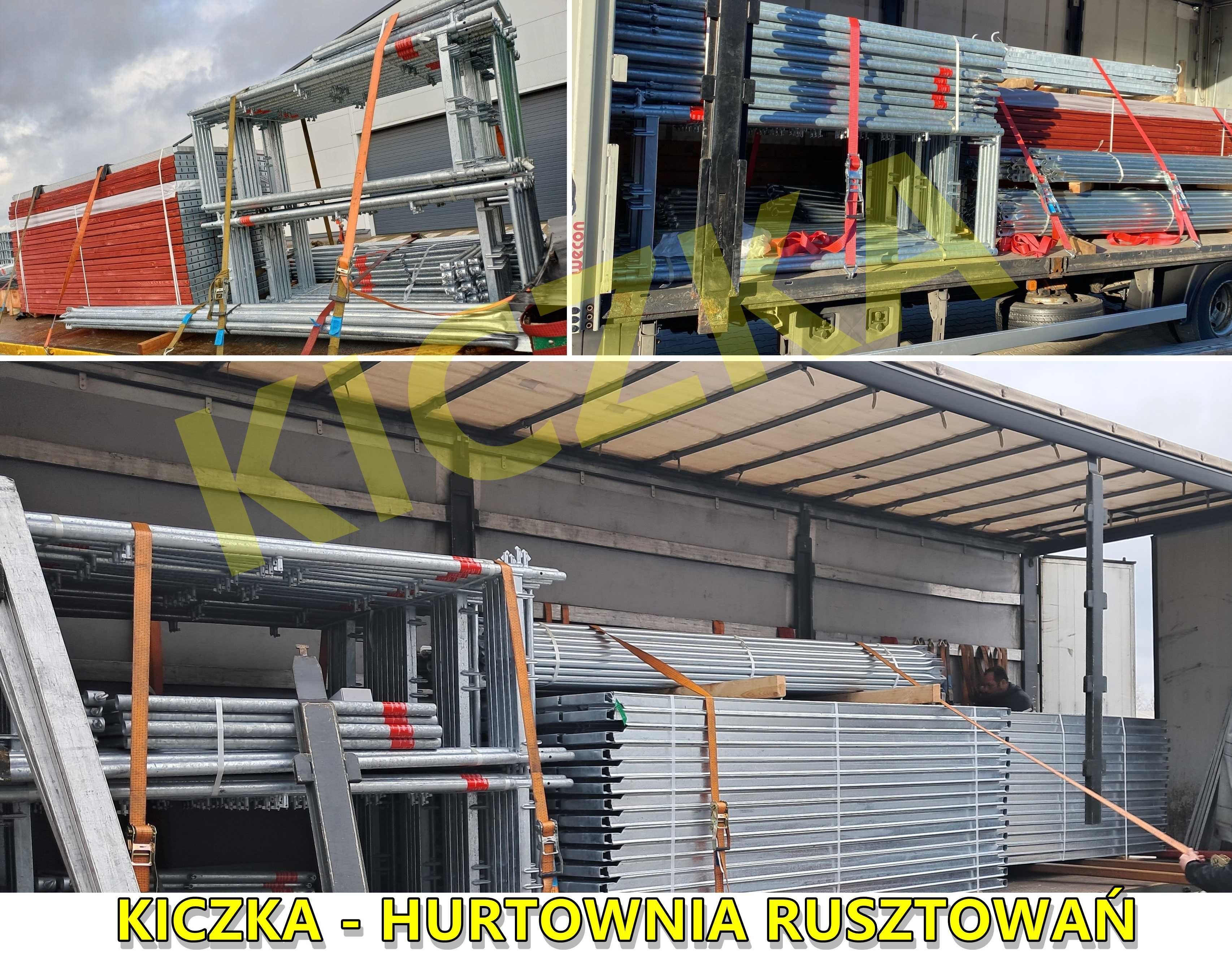 RUSZTOWANIA Elewacyjne RUSZTOWANIE Typ Plettac 8,5m x 30m - HURTOWNIA