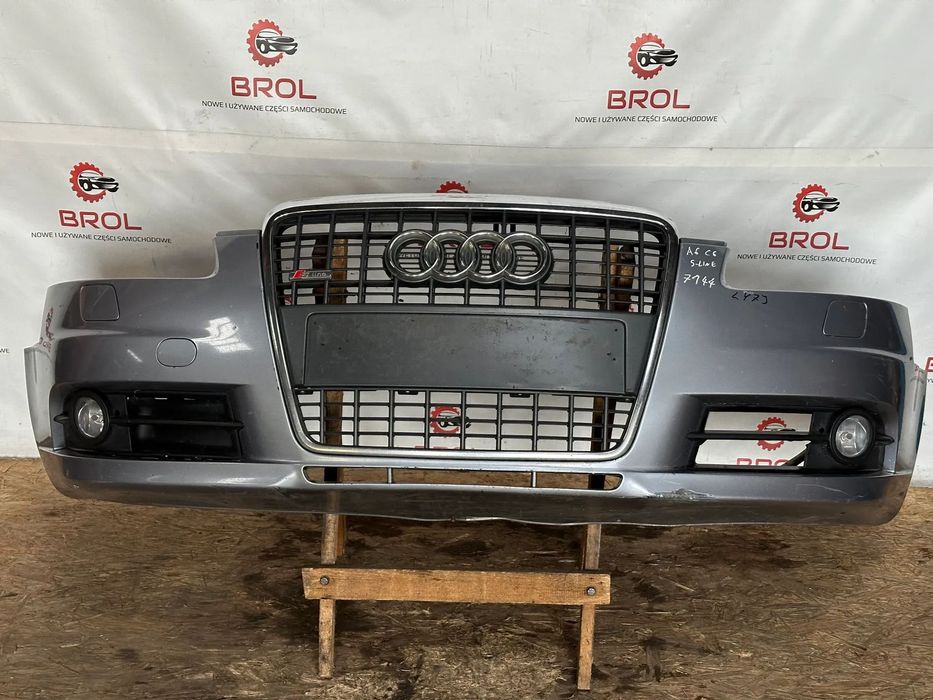ZDERZAK PRZEDNI AUDI A6 C6 S-LINE LY7J SPRYSKI