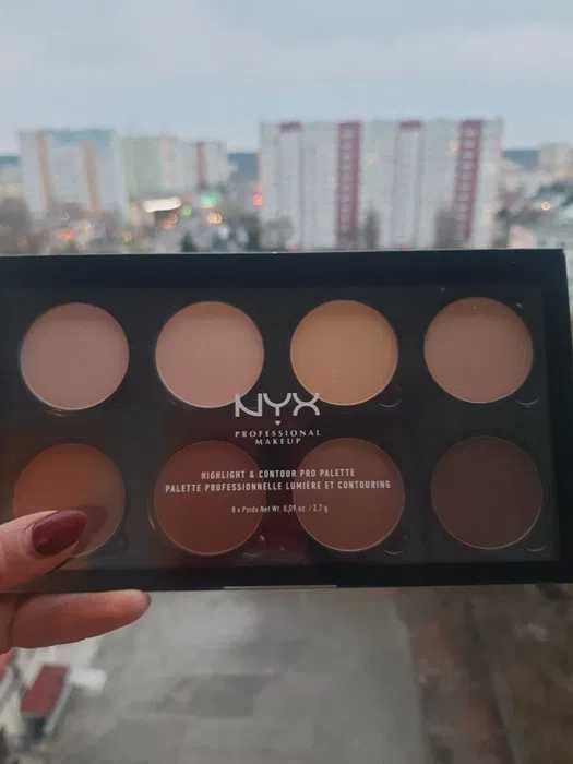 NYX Professional Makeup Pro Highlight & Contour Pudrowa Paleta