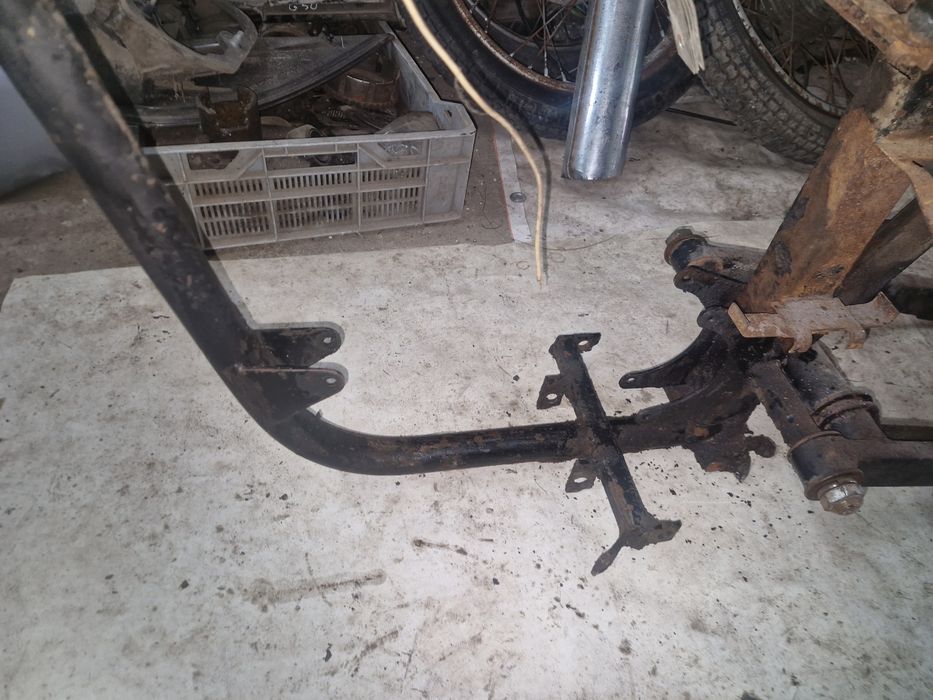 Rama wsk 175 kobuz czwórka garbuska 78r. Oryginał