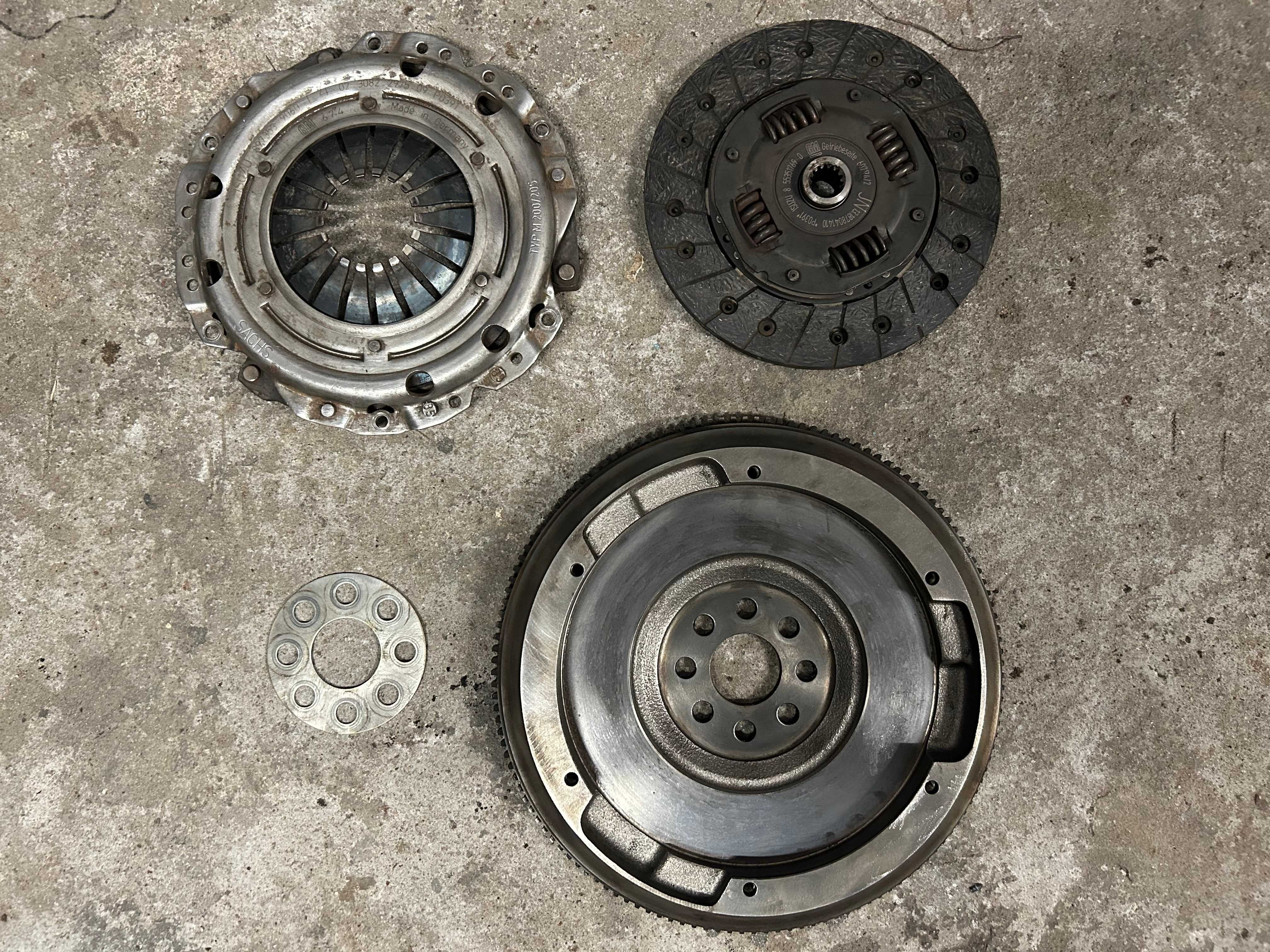 Sprzęgło Opel Meriva A 1.7 DTI Isuzu Y17DT F17C394, 03-05