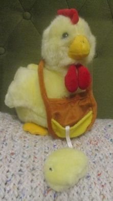Pluszak ,maskotka kura z kurczaczkiem -nowa z metką
