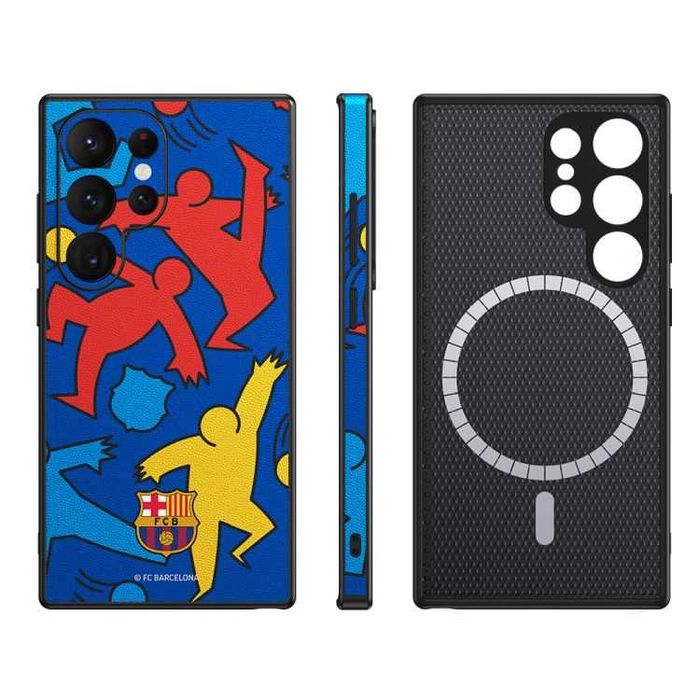 Etui FC Barcelona do Samsung Galaxy S24 Ultra Magnetic Case MagSafe