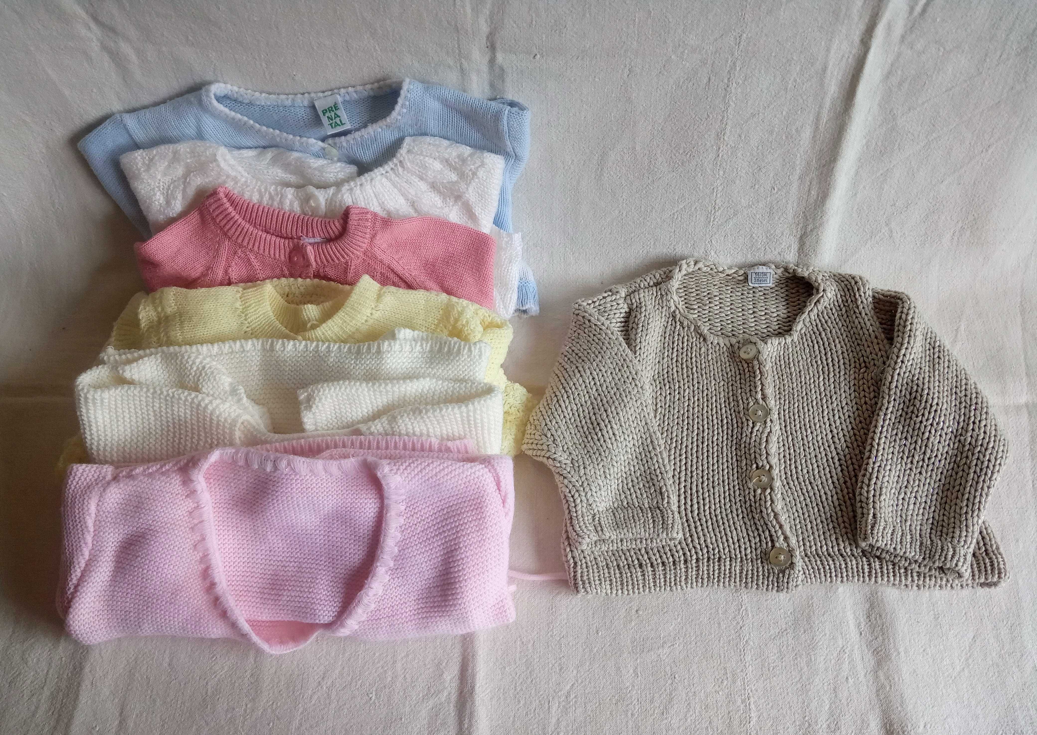 Roupa de bebé de 0 a 3 meses (72 peças)