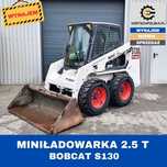 Wynajem miniładowarka Bobcat S130 2,5t ładowarka wypożyczalnia od ręki