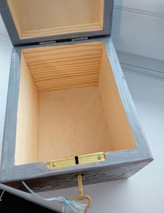 Skarbonka na klucz handmade