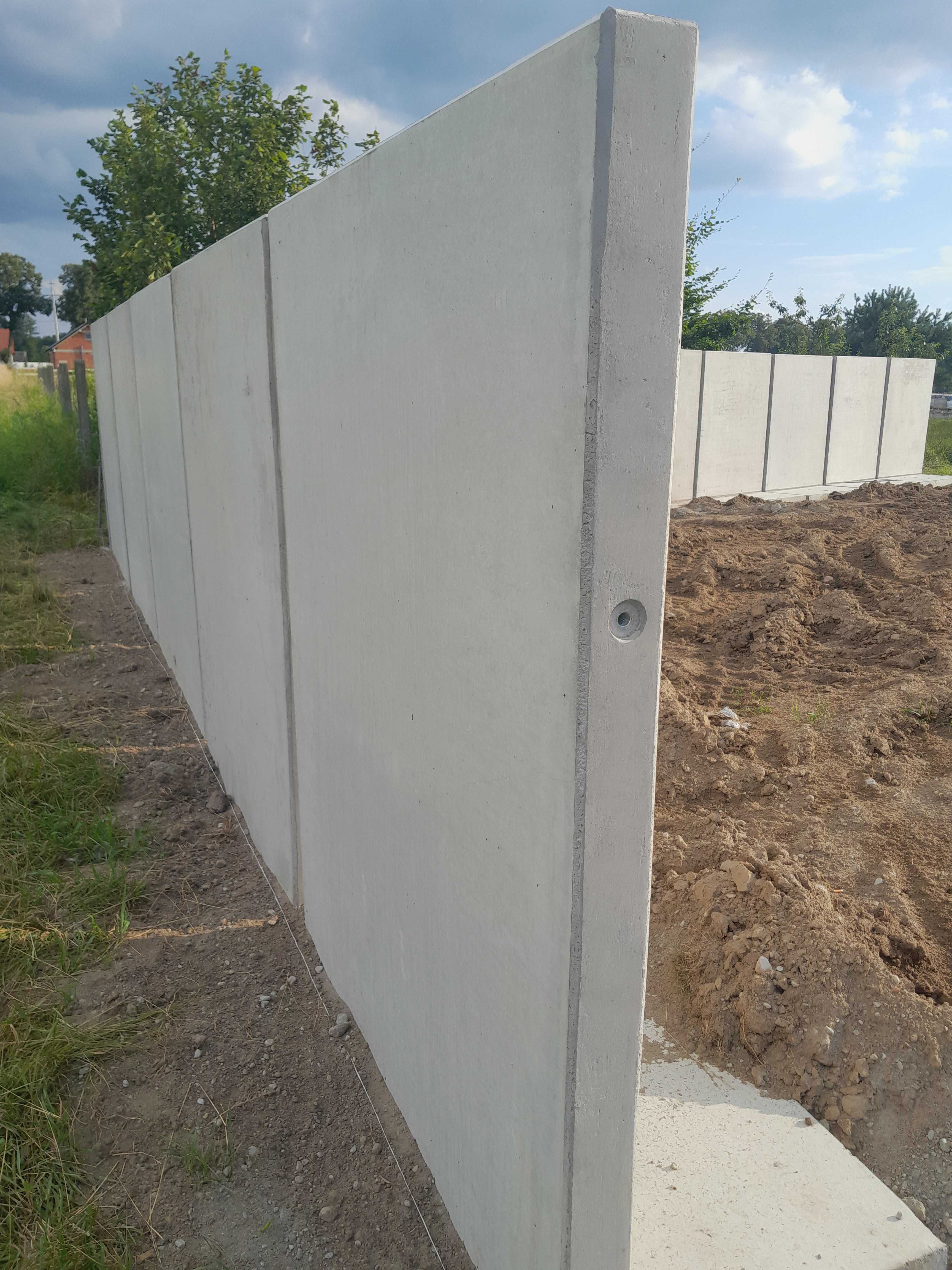 Elki "L" betonowe mur oporowy ogrodzenie betonowe beton architektonicz