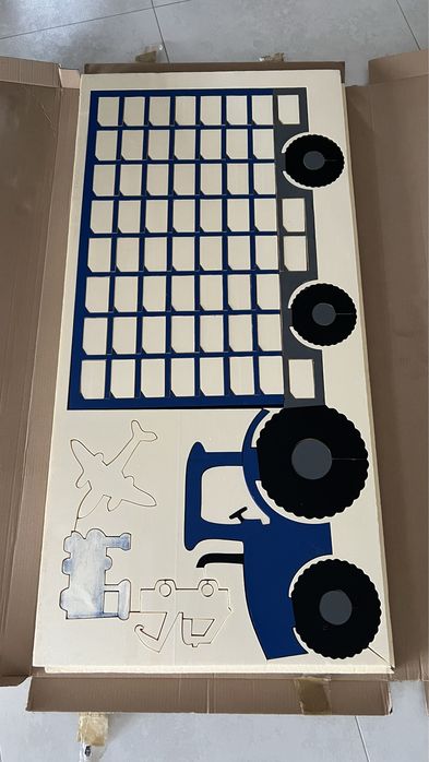 Półka na resoraki autka ciężarówka