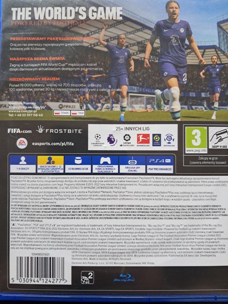 Fifa 23 PL Play Station 4