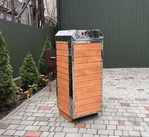 Електрична коптильня 4 в 1холодного гарячого копченя+суш(8/15/25/60кг)