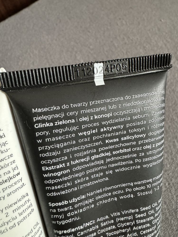 Duetus Sylveco maska maseczka i peeling kwas salicylowy węgiel oczyść