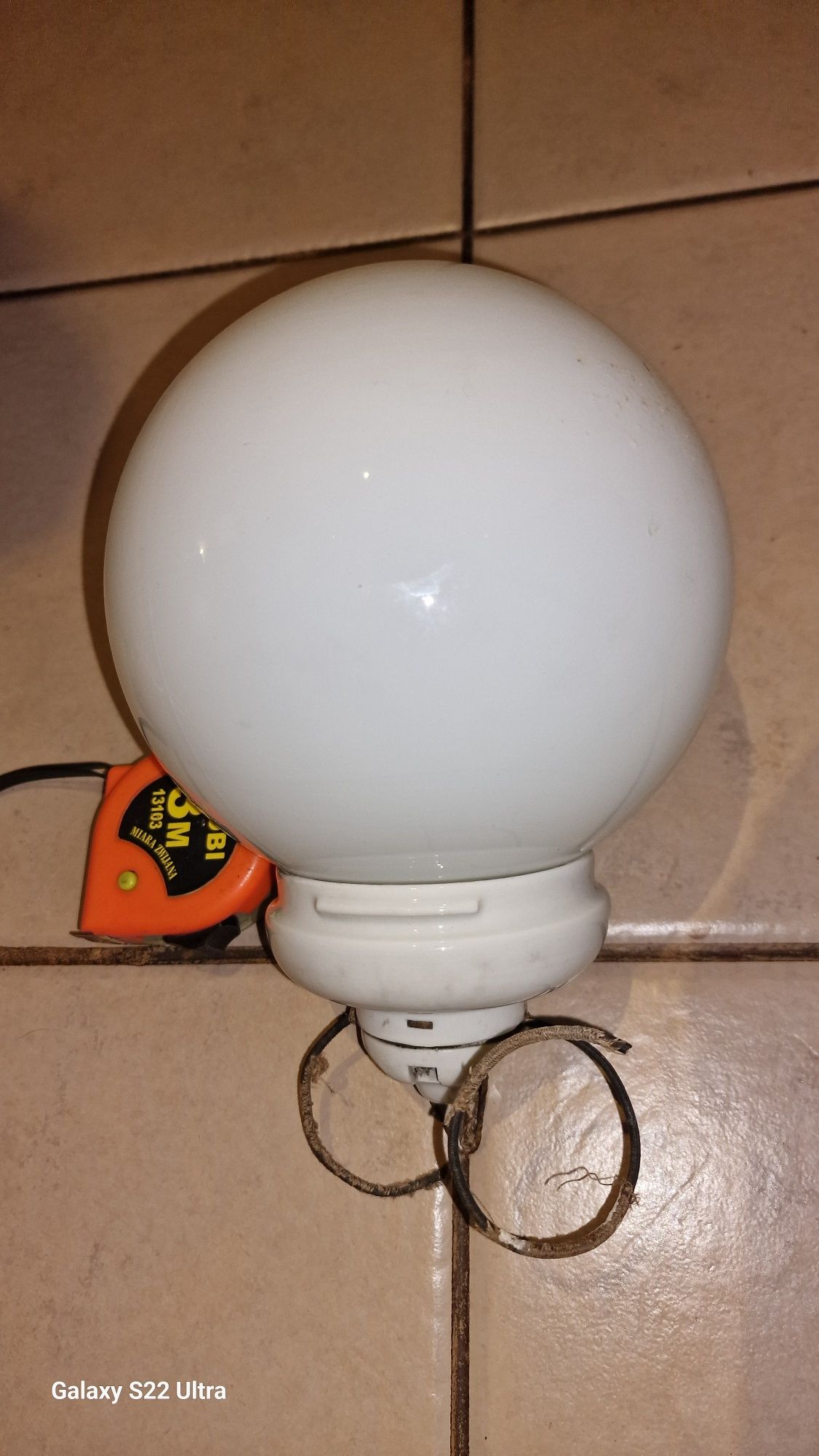 Lampa przedwojenna porcelana