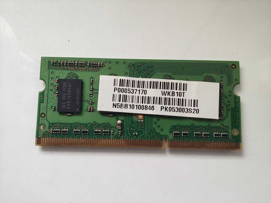 Kość RAM Samsung 1GB 1Rx8 PC3-10600S-09-10-ZZZ