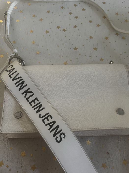 Torebka biala Calvin Klein