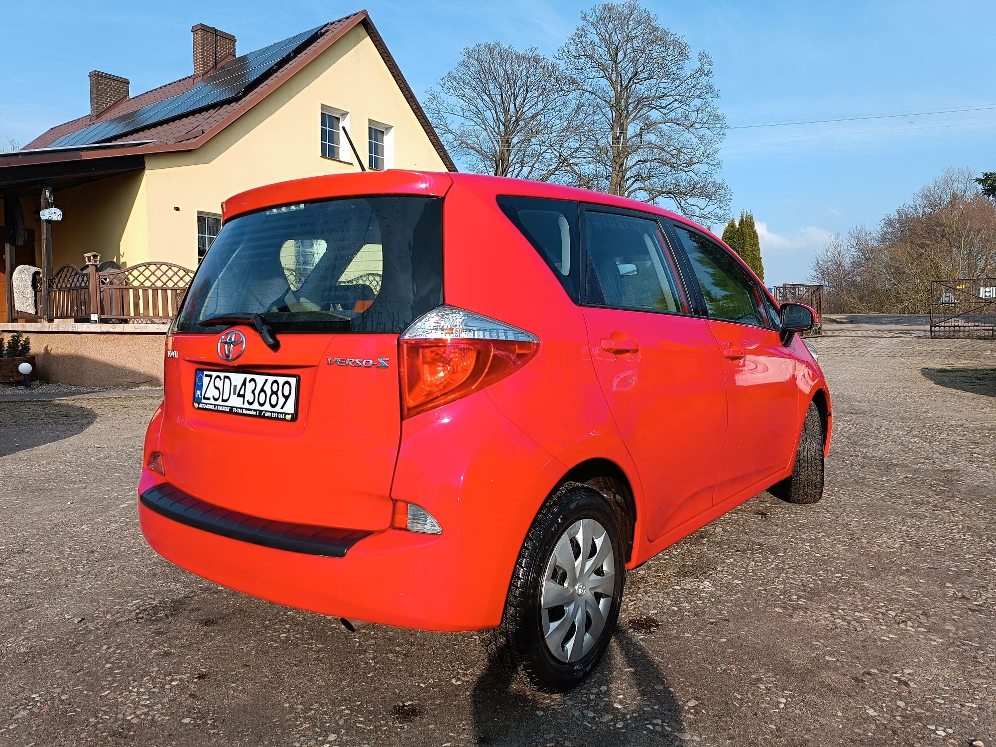 Toyota Verso-S 1.3VVT-i 99KM 2011 Perfekcyjny Stan 131 tyś km Zamiana