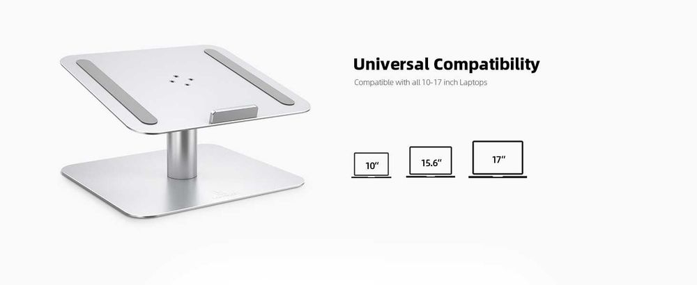 Suporte portátil multiângulo para portátil de 10 a 17 inch