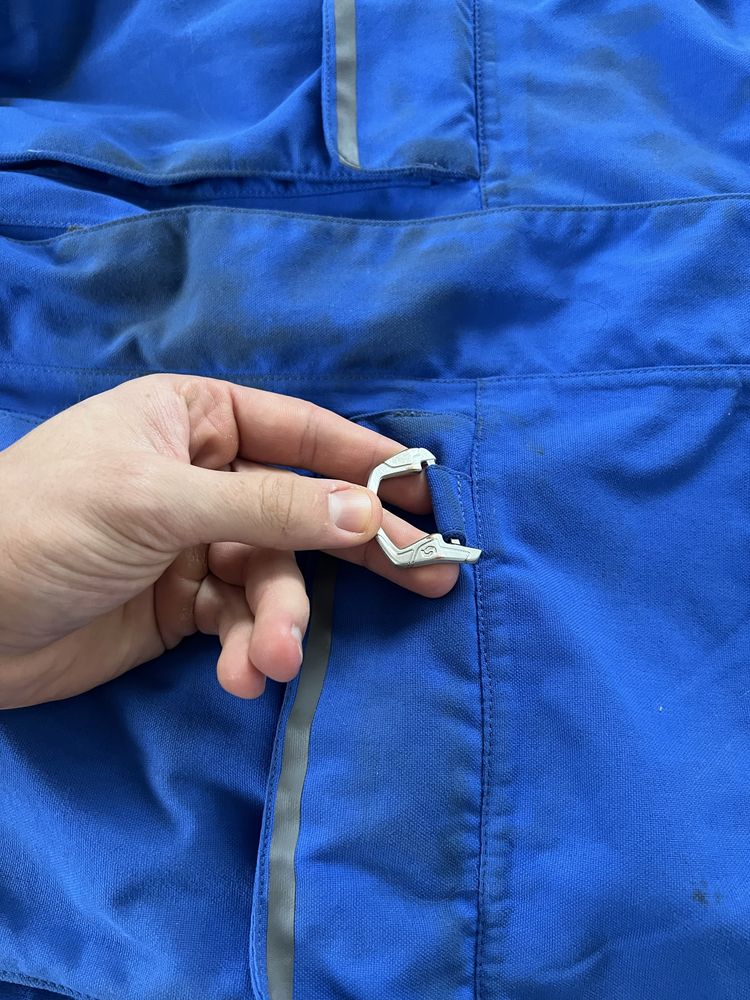 Bardzo Ciepła Zimowa Kurtka Parka Scott Yamaha Duże Logo Wodoodporna