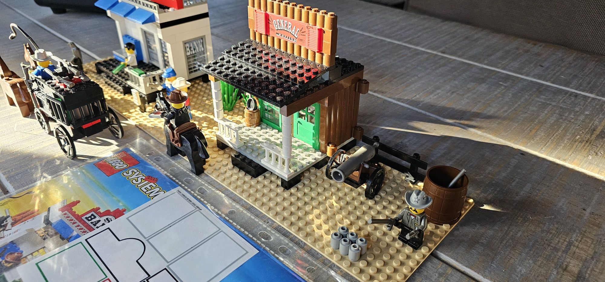 Lego 6765 western kowboje indianie legoredo bank