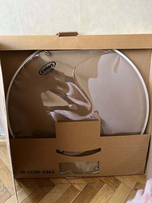 Пластик Для Бас-Барабана Evans BD22G2 22" G2 Clear Bass