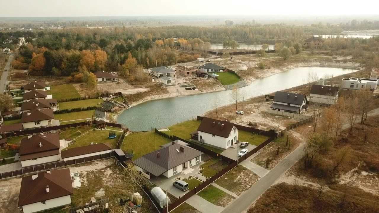 Продажа участков со своим озером на р. Десне. с. Новоселки Вышгород