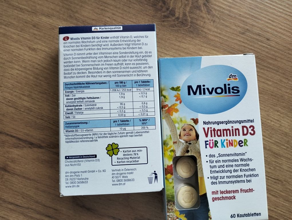 Vitamin D3 для дітей,вітамін Д3.Вітаміни з Німеччини